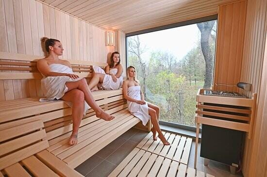 Wellness park Lužánky – vstup do areálu – sauna
