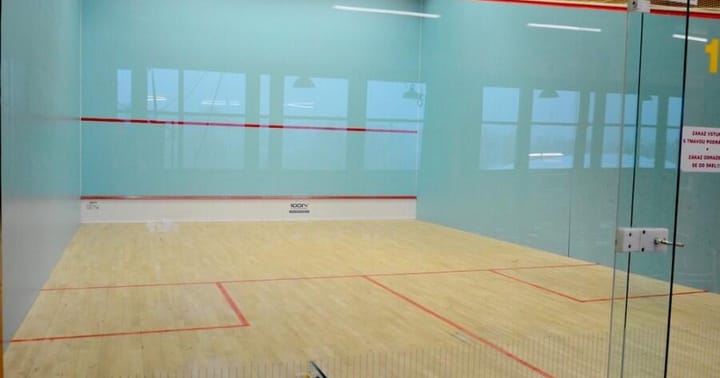Squash ve Sportcentru Litomyšl - 3 squashové kurty