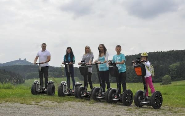 Výlety na segway - pod Ještědem nebo podél Lužické Nisy