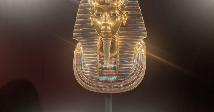 Výstava Tutanchamon - Zlatá maska Tutanchamona
