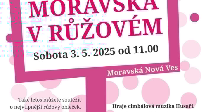 Moravská v růžovém