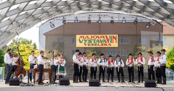 Májová výstava vín Veselska