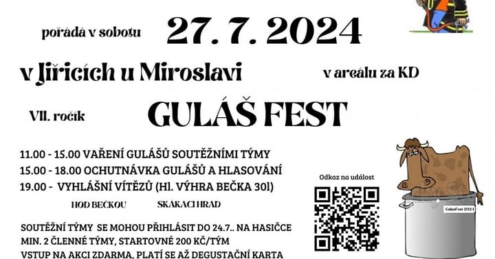 Gulášfest 2024 Jiřice