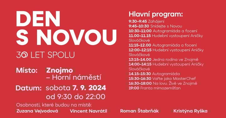 Den s Novou ve Znojmě