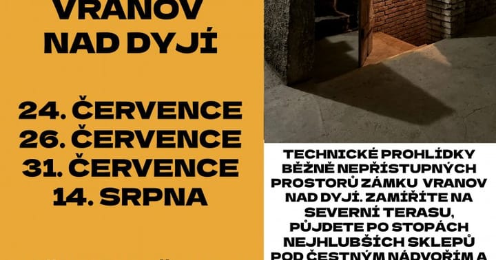 Od sklepa po půdu Vranovského zámku