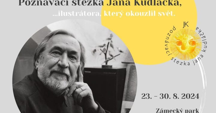 Poznávací stezka Jana Kudláčka v zámeckém parku