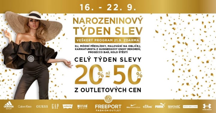 Narozeninový týden ve Freeportu
