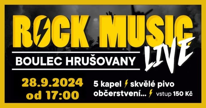 Rock Music Live Boulec Hrušovany