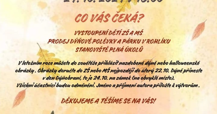 Dýňobraní v Bohuticích