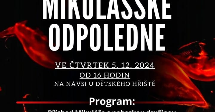 Mikulášské odpoledne v Hevlíně