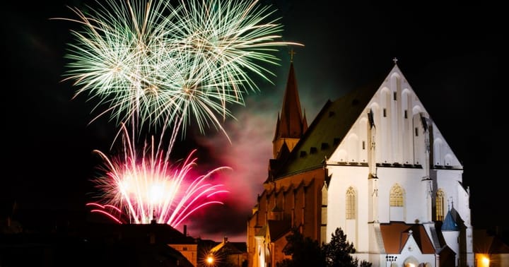 Znojemský Silvestr na Masarykově náměstí