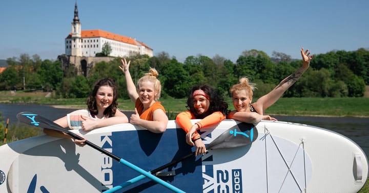 Poznejte České Švýcarsko na paddleboardu a koloběžce