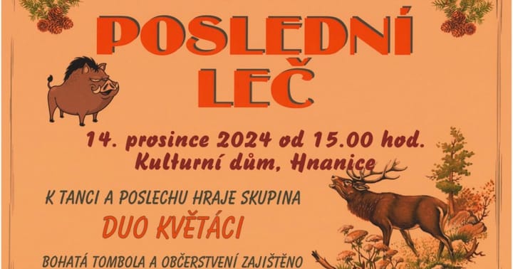 Poslední leč v Hnanicích