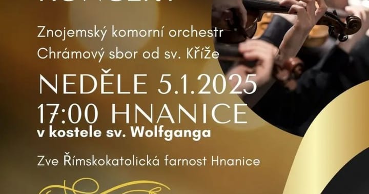 Tříkrálový koncert v Hnanicích