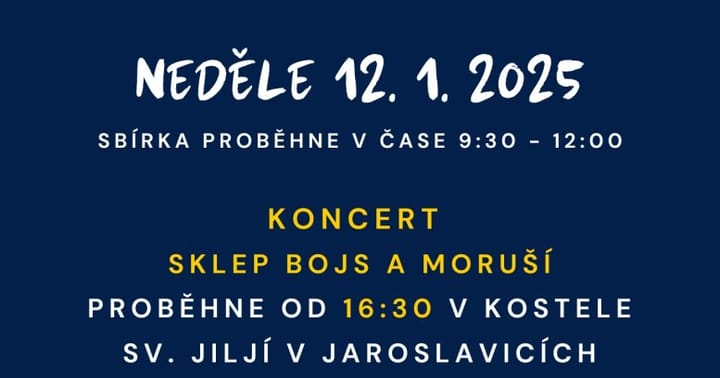 Tříkrálový koncert a koleda v Jaroslavicích