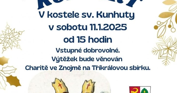 Tříkrálový koncert ve Vedrovicích