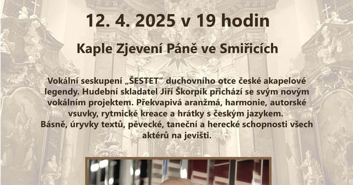 6TET (Smiřické svátky hudby 2025)