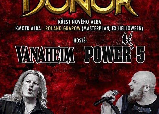 Křest alba DONOR + MASTERPLAN