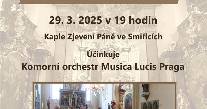 Koncert filmových melodií (Smiřické svátky hudby 2025)