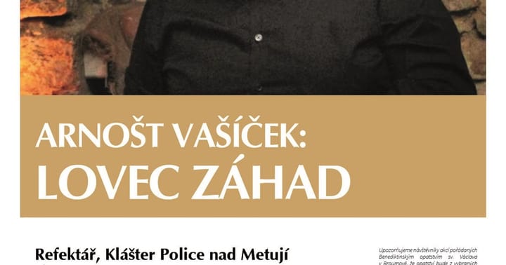 Arnošt Vašíček - Lovec záhad: beseda