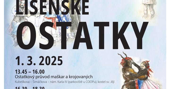 Líšeňské ostatky 2025