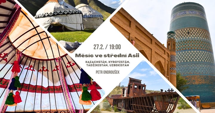 Měsíc ve střední Asii