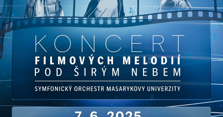 Koncert filmových melodií pod širým nebem | Olomouc