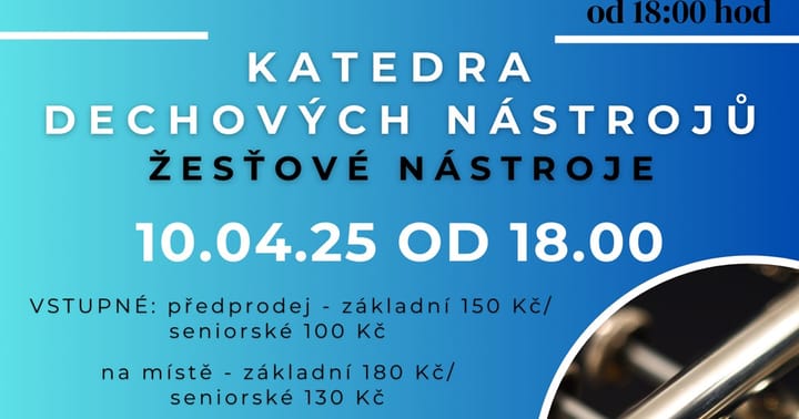 Klasická hudba na zámku (Katedra dechových nástrojů)