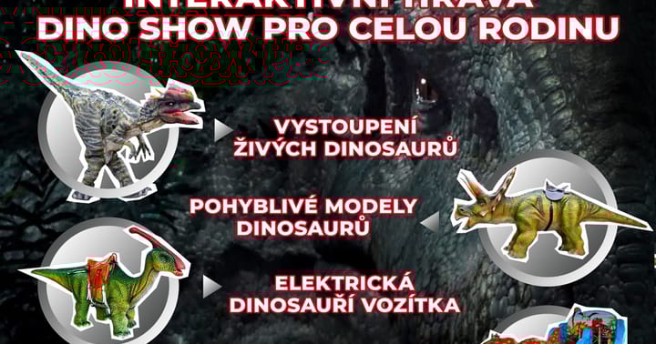 Putování s dinosaury - Semily