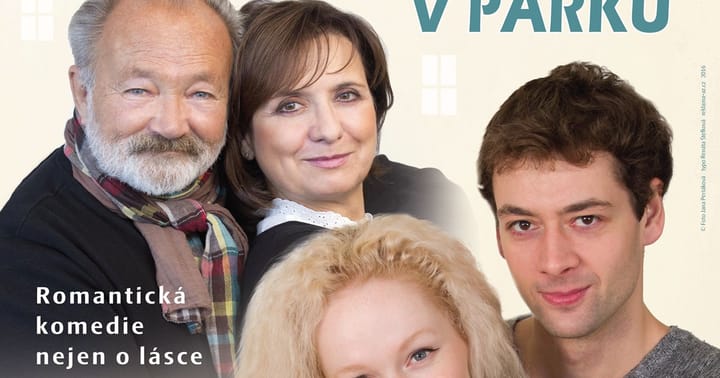 Bosé nohy v parku