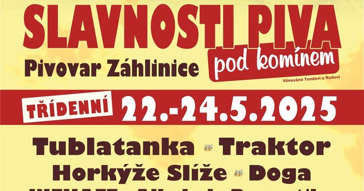 Slavnosti piva pod komínem 2025