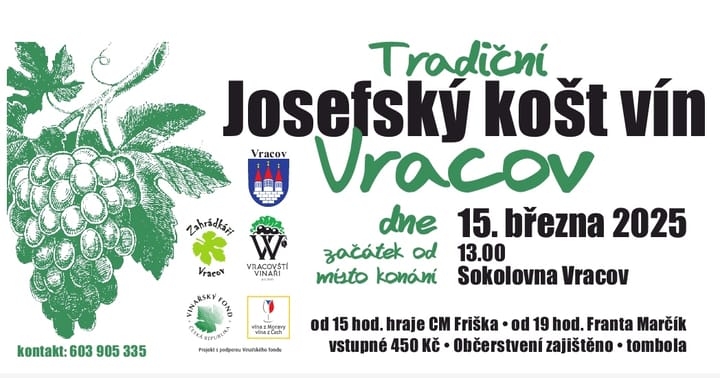 Josefská výstava vín Vracov