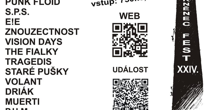 BRNĚNECFEST XXIV. aneb punkovej klystýr