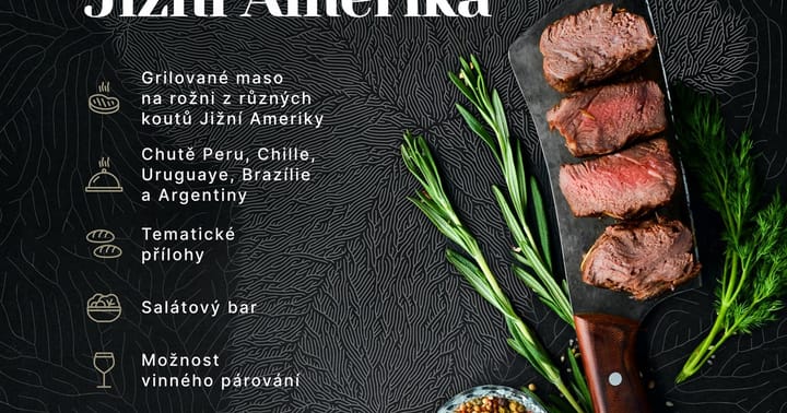 Večer plný masa: Jižní Amerika