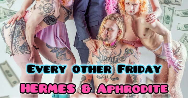 Hermes And Aphrodite: Queer Strip Night vol.4