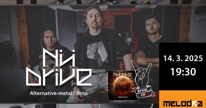 NüDrive + KoRn SK + Liquid Jesus - křest desky New Drive