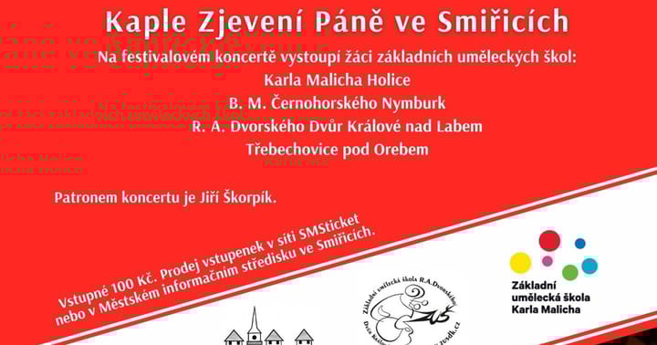 Smiřické svátky hudby podporují mladé talenty