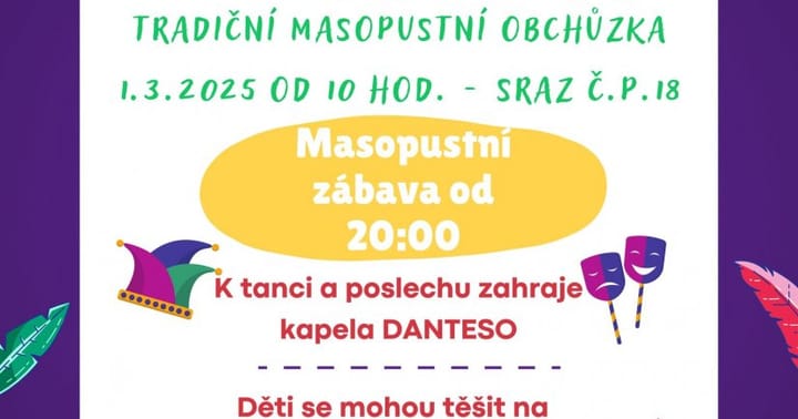 Masopust ve Výrovicích