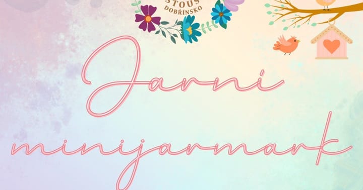 Jarní minijarmark v Dobřínsku