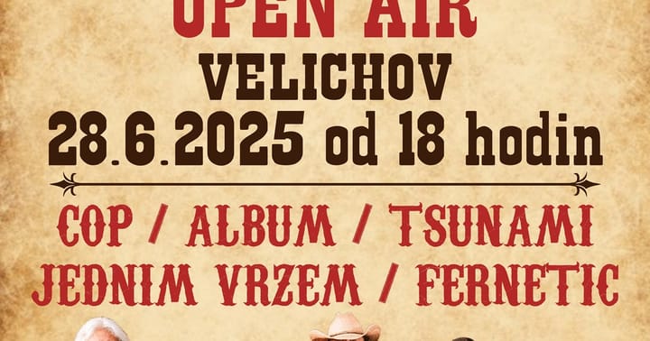 Country-bluegrass fest XXI ve Velichově