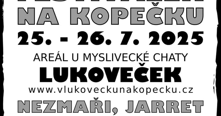 Festiválek na kopečku 2025