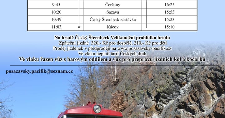 Velikonoce v Posázaví aneb do Kácova na zelené pivo