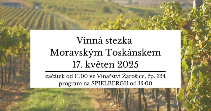 Vinná stezka Moravským Toskánskem