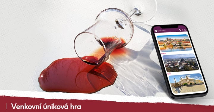 Venkovní hra - Tour de Wine ve městě Plzeň: Po kapkách zločinu