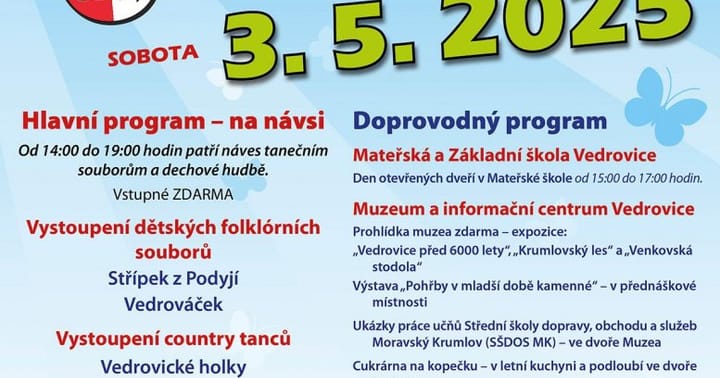 Den obce Vedrovice