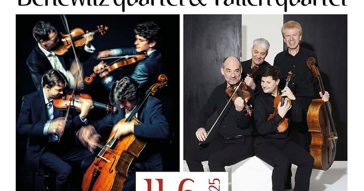 Benewitz quartet & Talich quartet