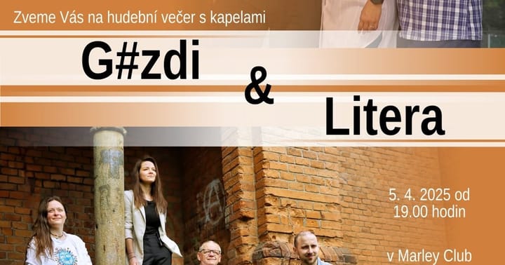 Koncert G#ZDI a Kapela Litera