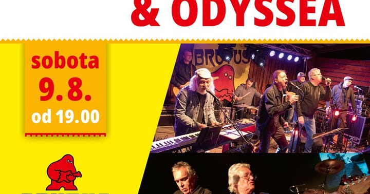 Koncert kapely Brutus a Odyssea