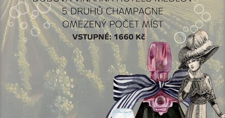 Degustace champagne Veselé vdovy