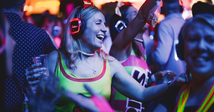 Windy Silent Disco boat party